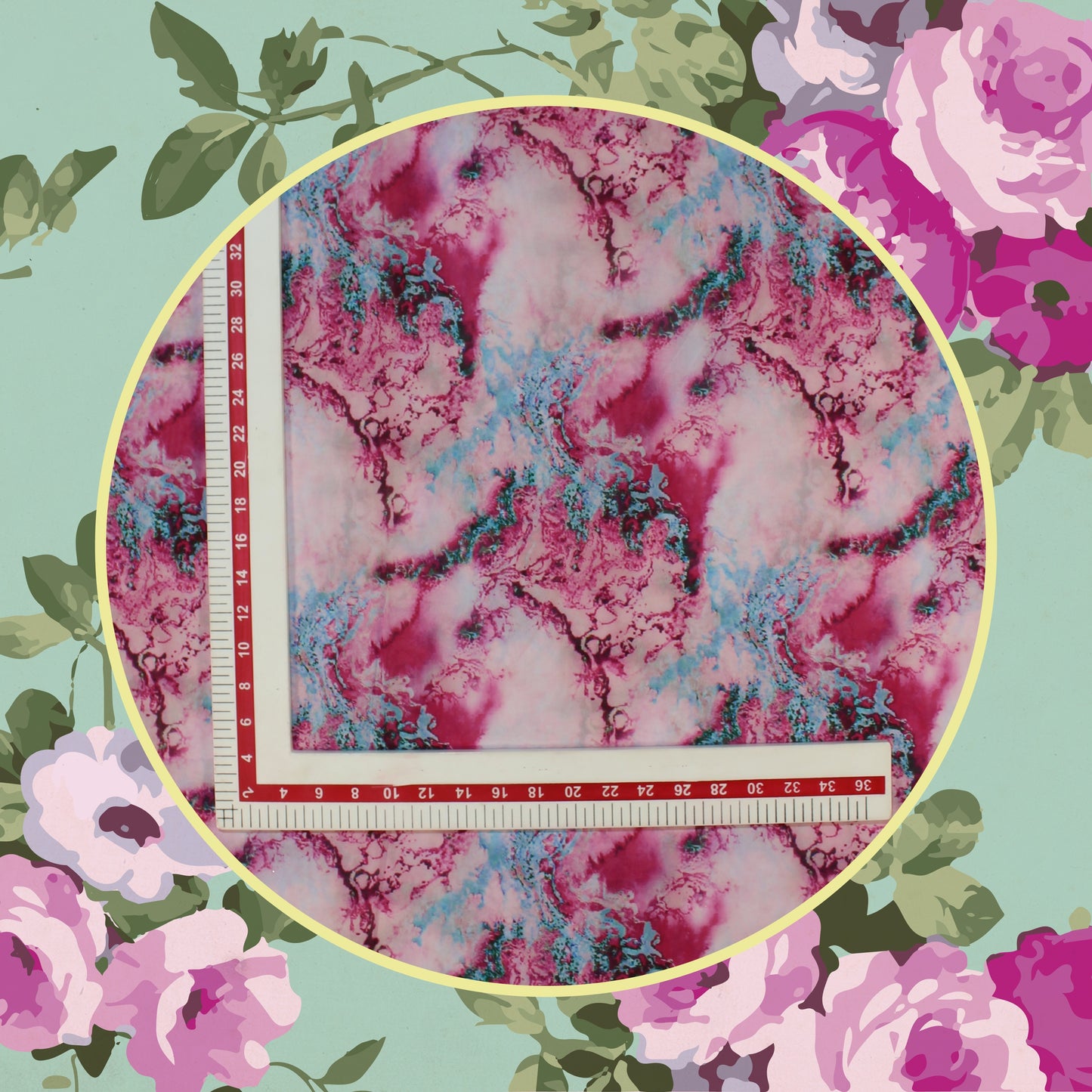 Italian Georgette Print Fabric (FW-58")