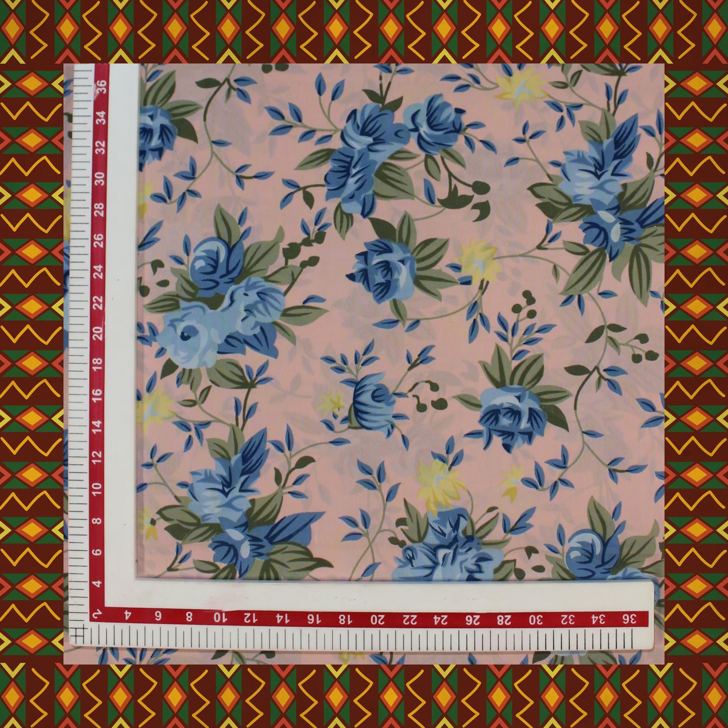 Flower Digital Print On Georgette (FW-56")