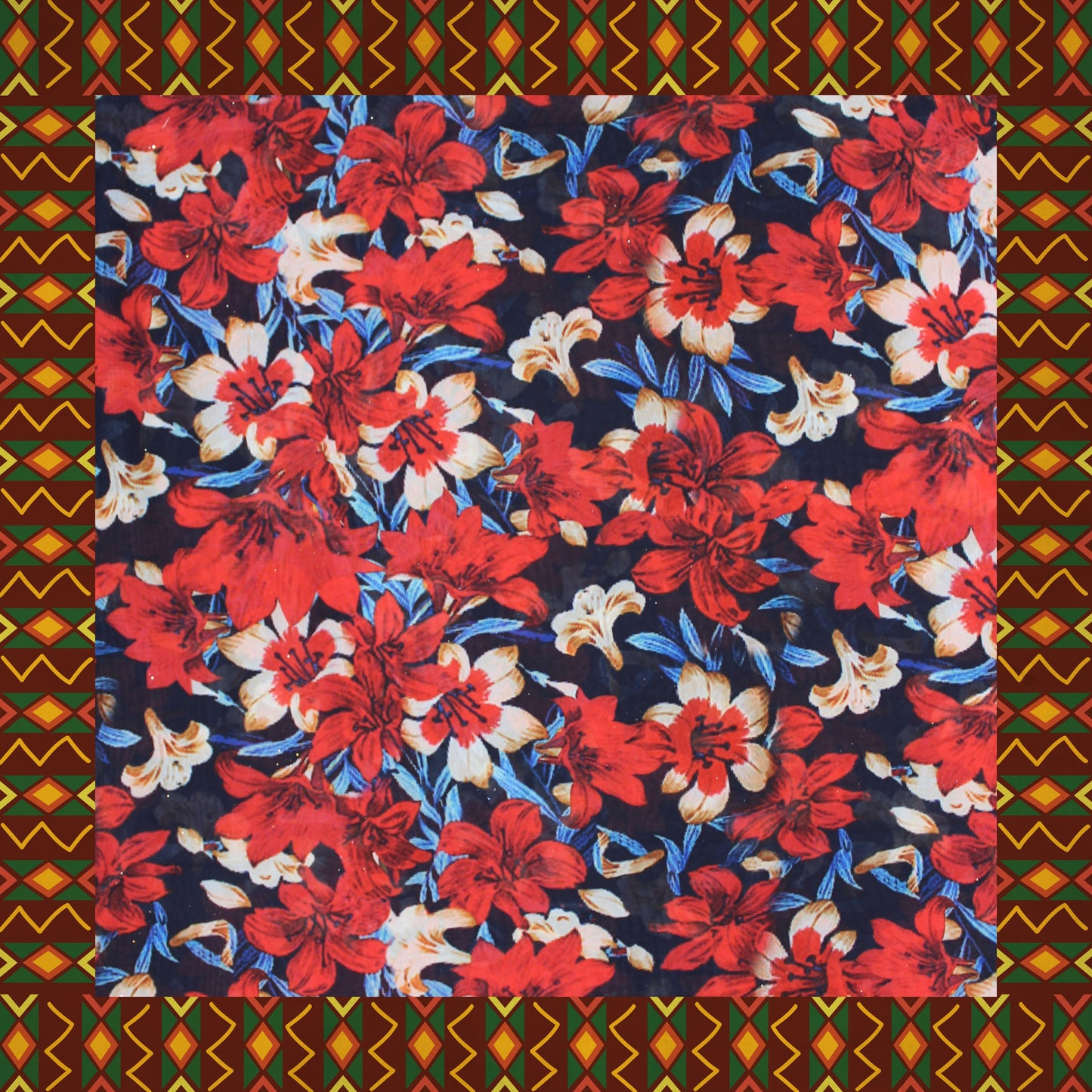 Italian Georgette Print Fabric (FW-58")