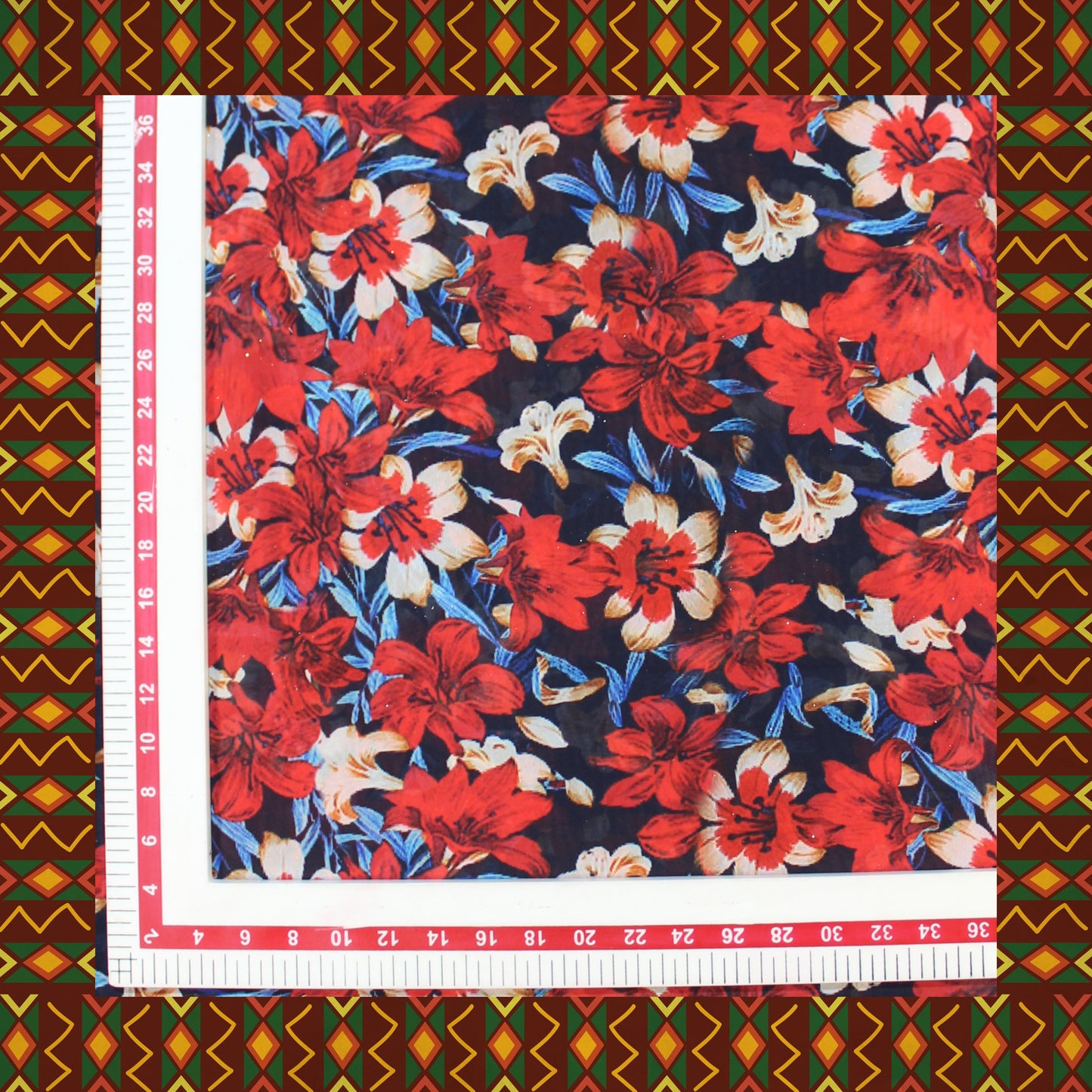 Italian Georgette Print Fabric (FW-58")