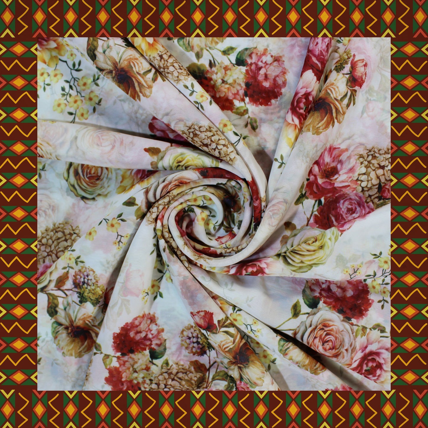 Italian Georgette Print Fabric (FW-58")