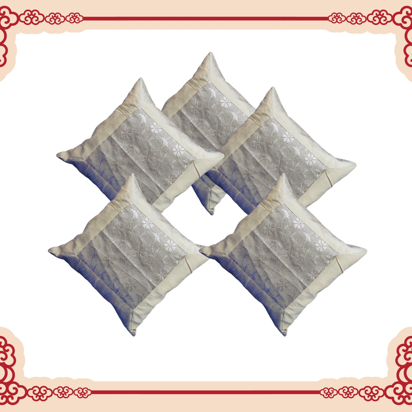 Unique Designer Sofa Cushions Covers with Side Border