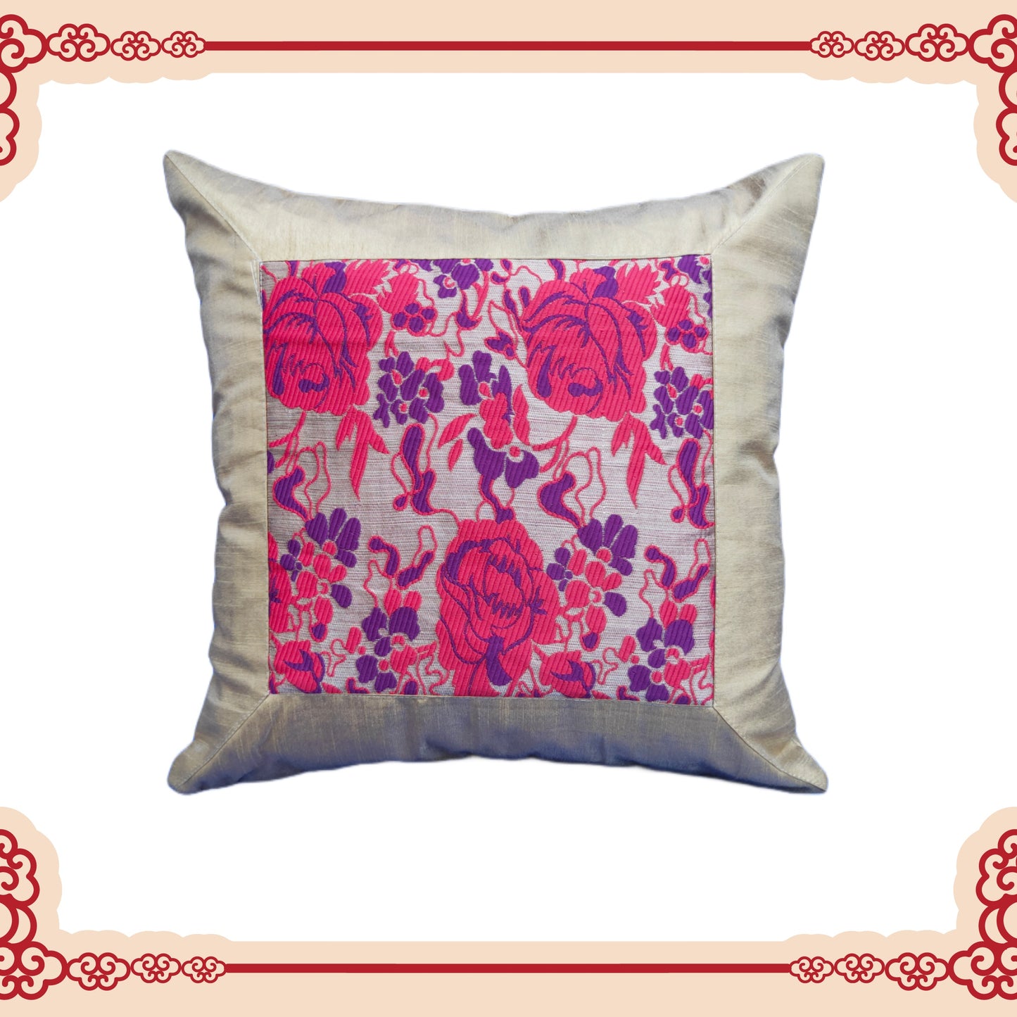 Beautiful Sofa Cushions Covers with Side Border