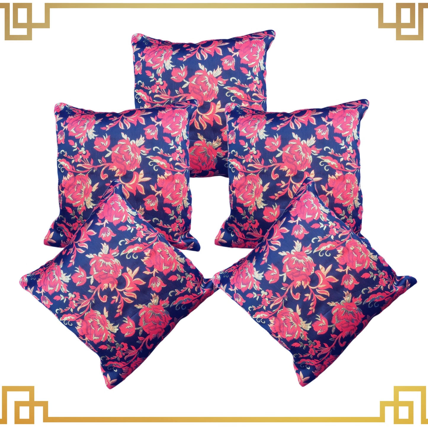 Aesthetic Flower Broket Sofa Cushion Cover