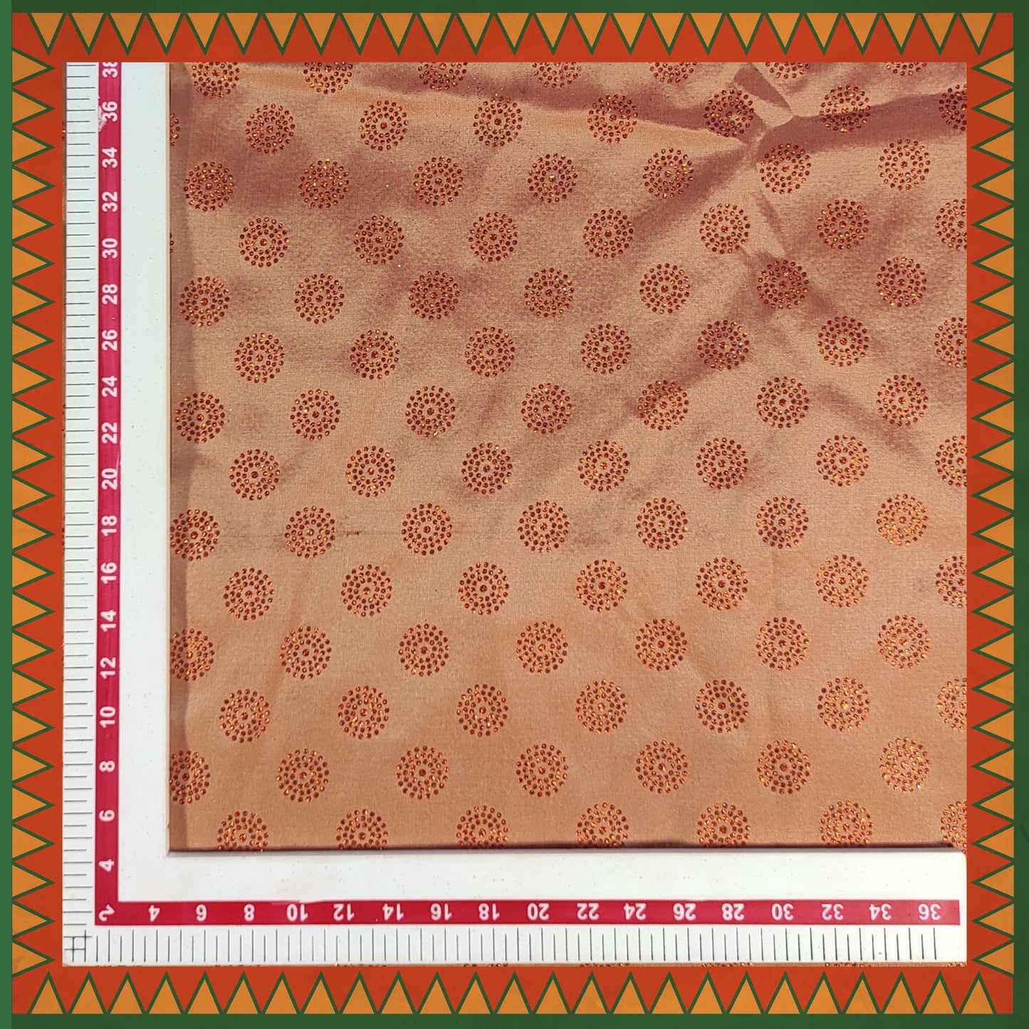 Glitter Foil On Tafetta Silk (FW-56")