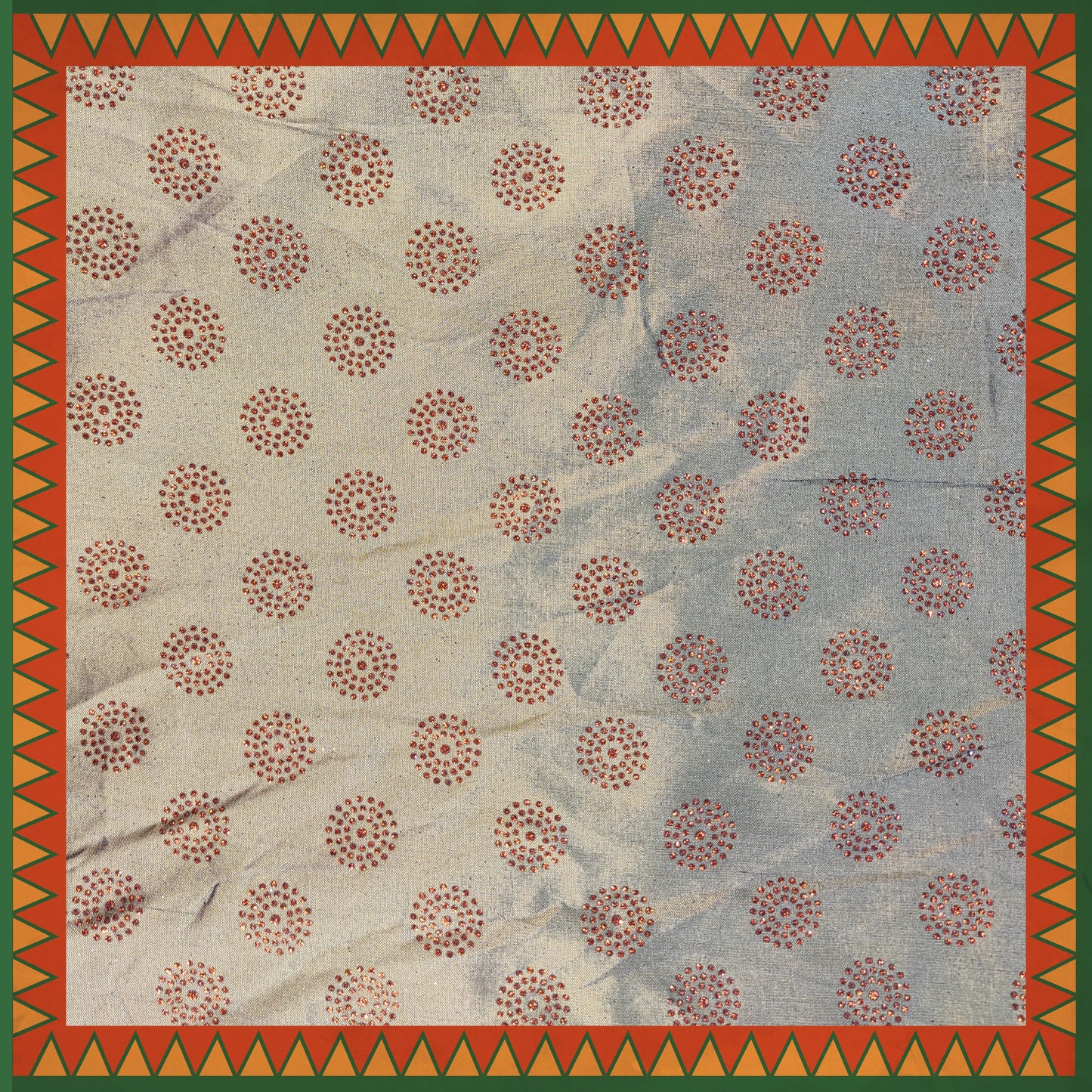 Glitter Foil On Tafetta Silk (FW-56")