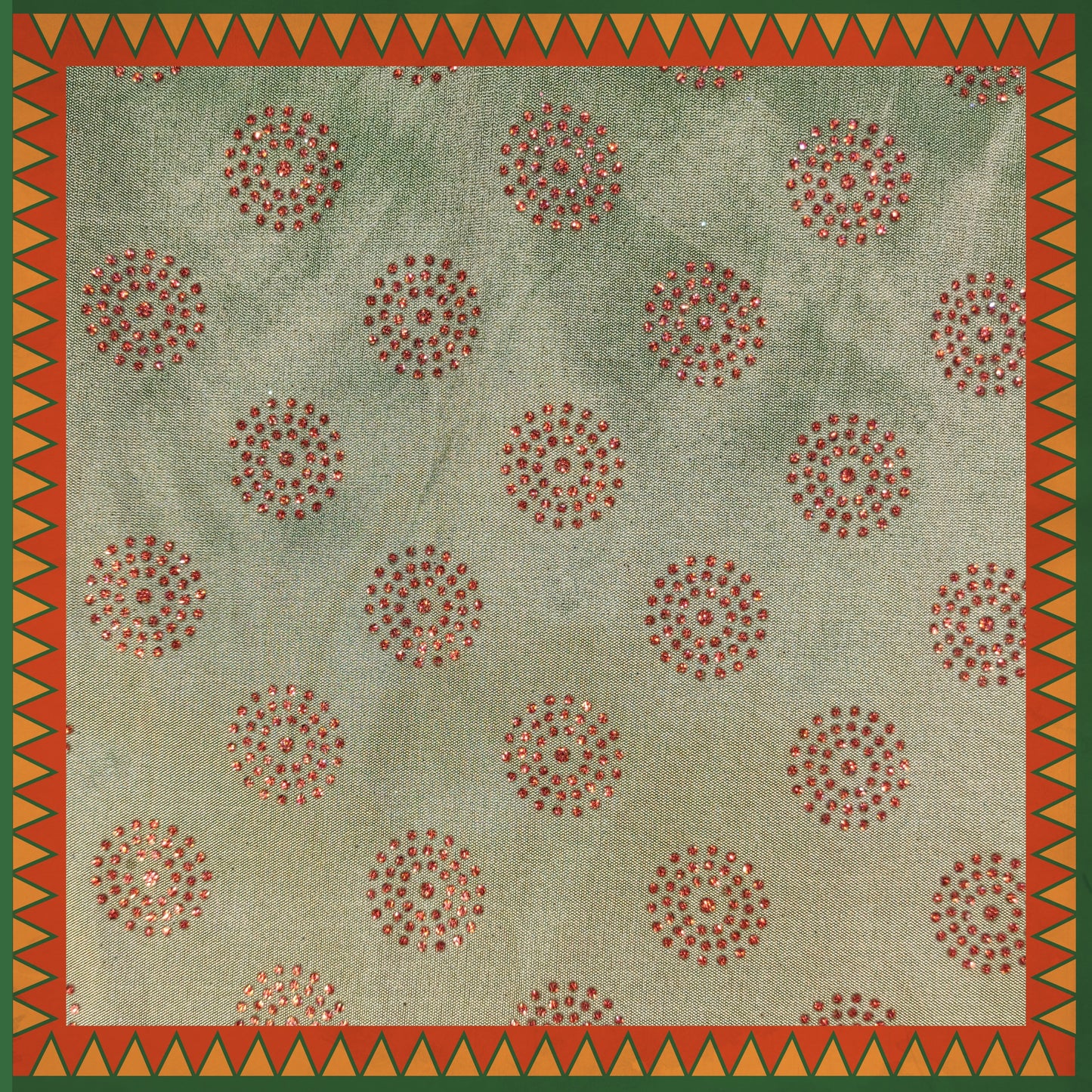 Glitter Foil On Tafetta Silk (FW-56")