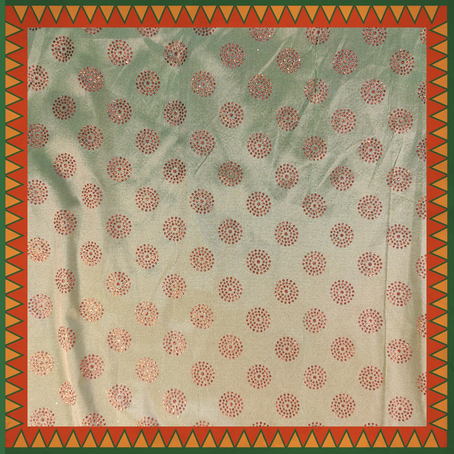 Glitter Foil On Tafetta Silk (FW-56")