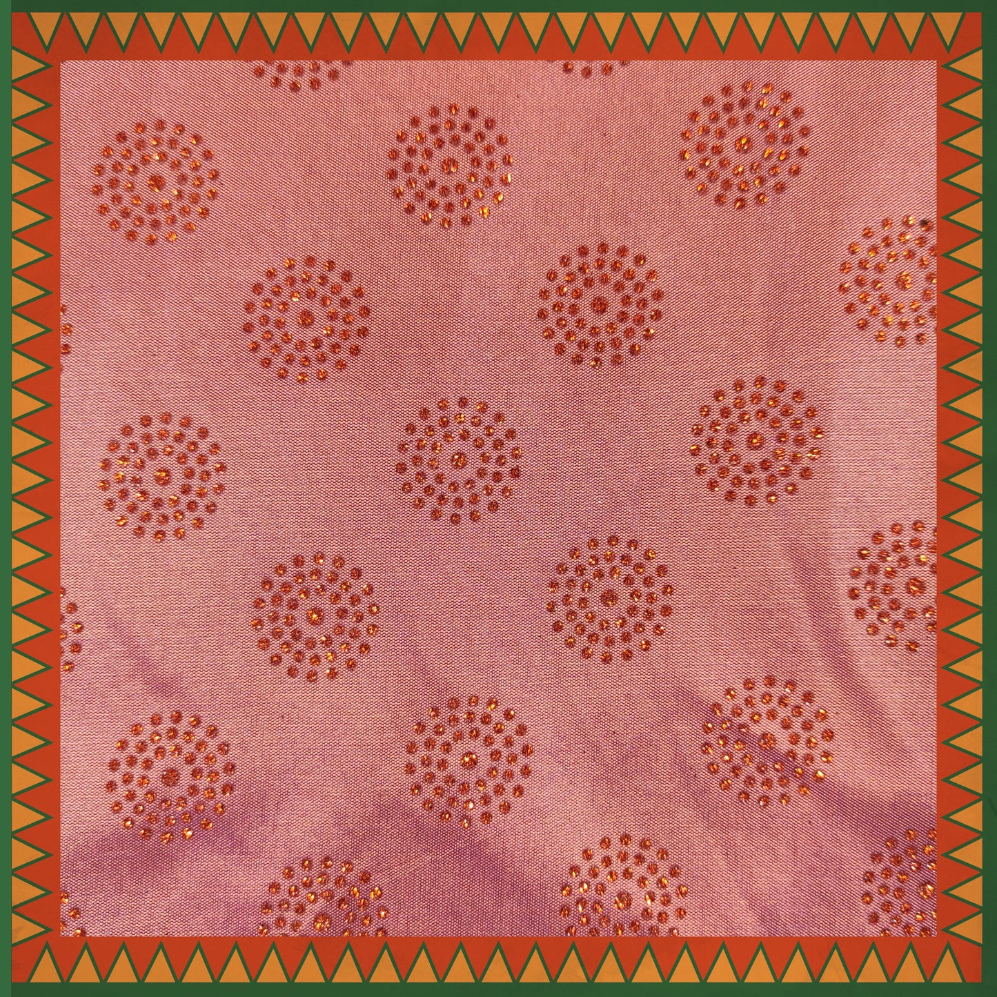 Glitter Foil On Tafetta Silk (FW-56")