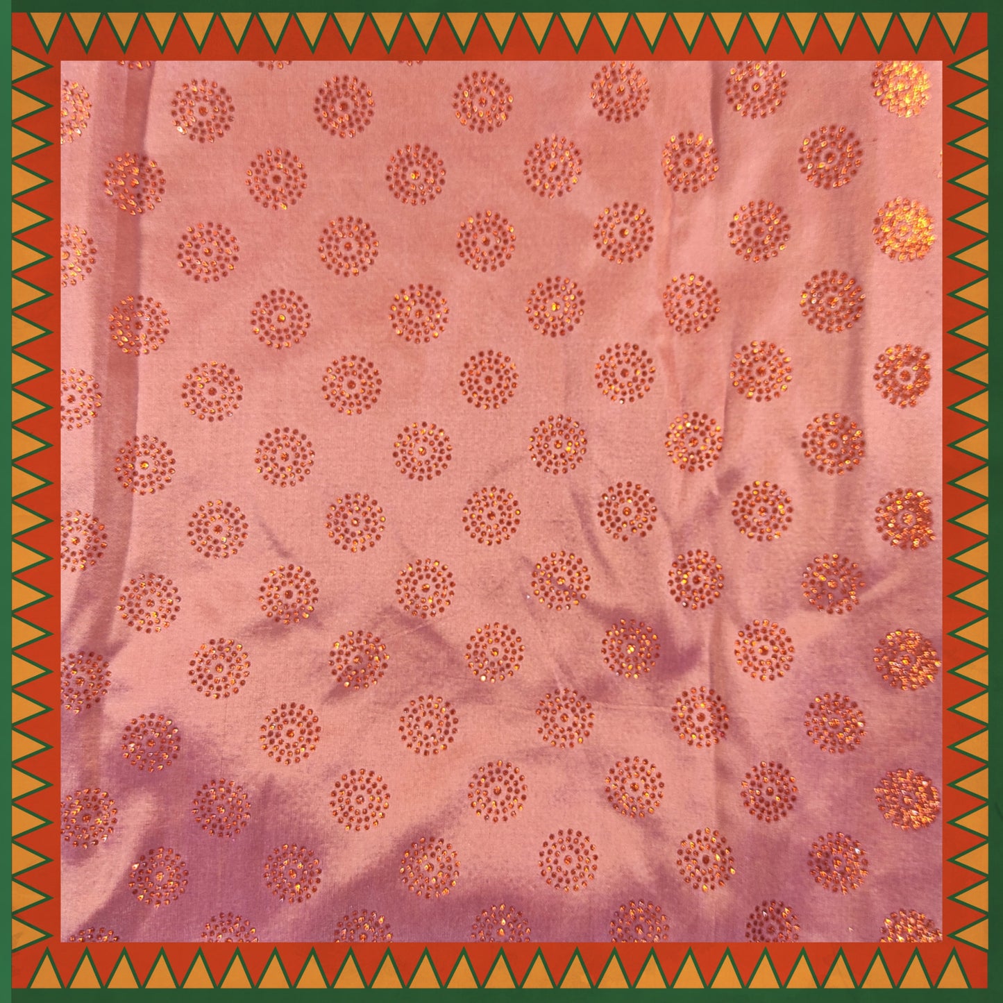 Glitter Foil On Tafetta Silk (FW-56")