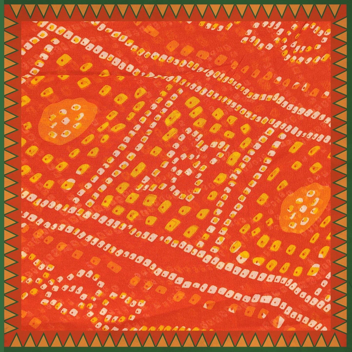 Bandhani Digital Print On Georgette (FW-56")