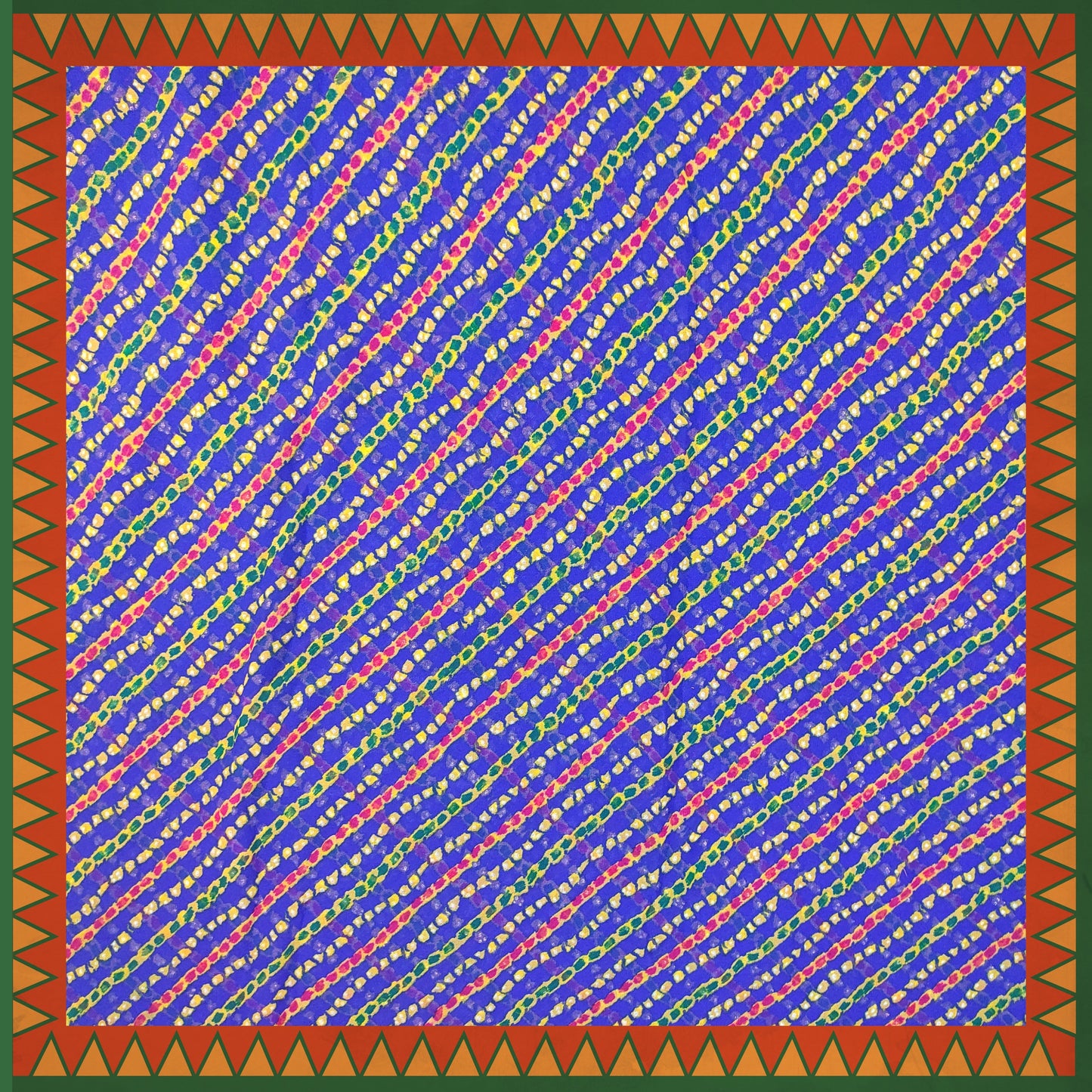 Lehariya Bandhani Digital Print On Georgette (FW-56")