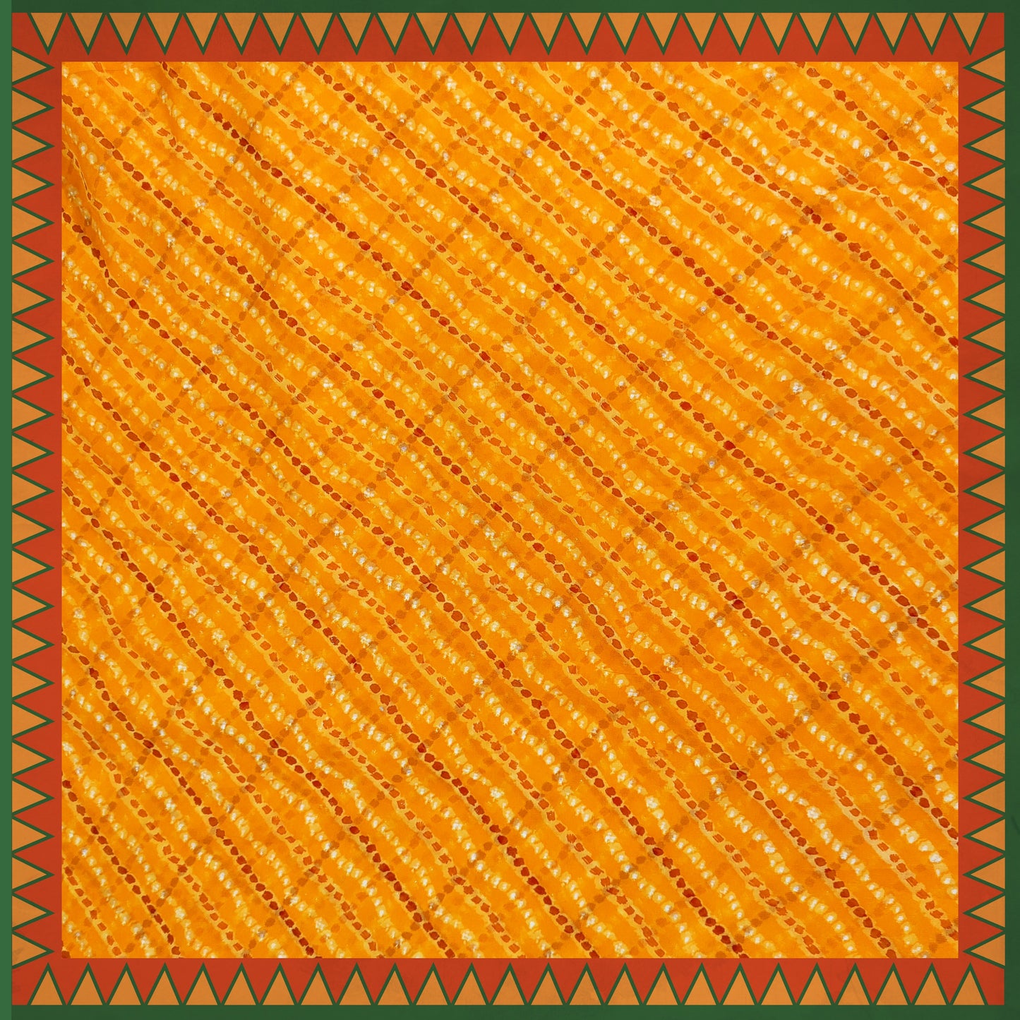 Lehariya Bandhani Digital Print On Georgette (FW-56")