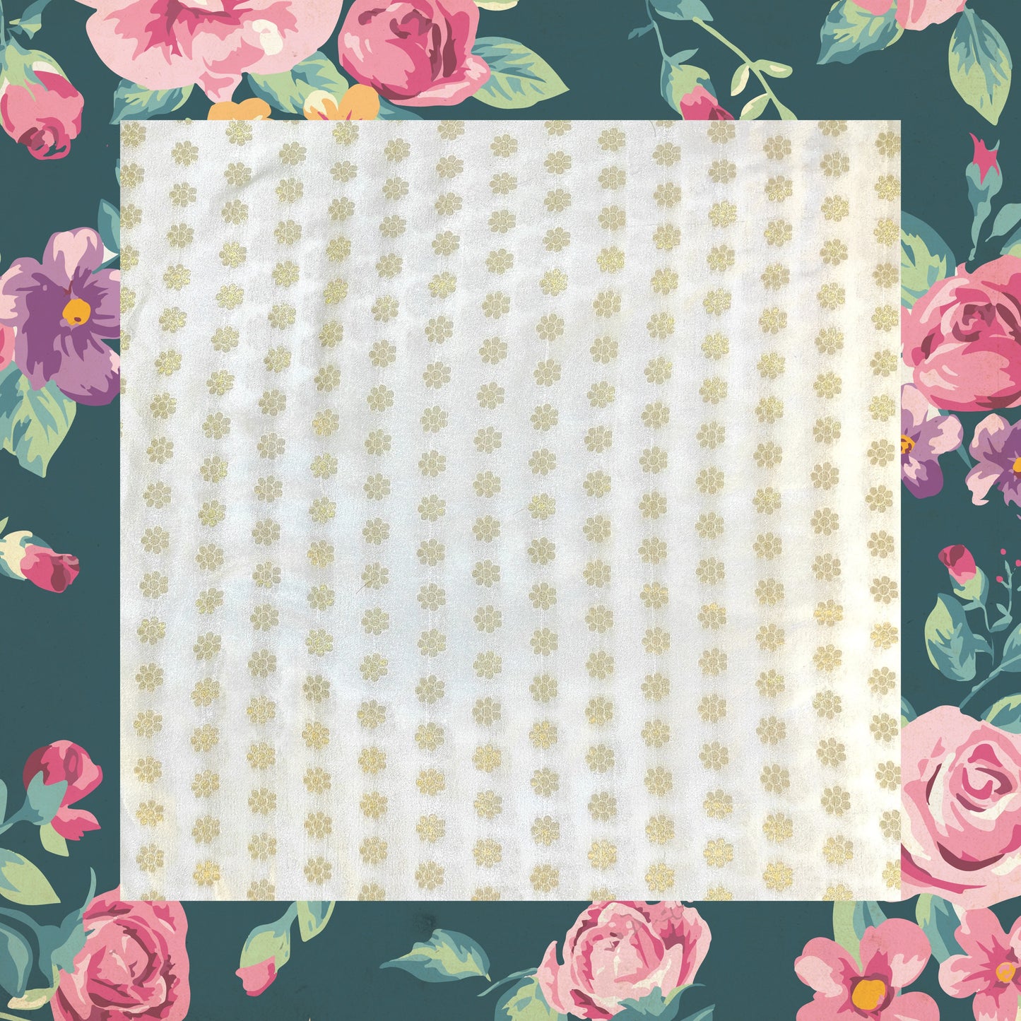 Heavy Dyeble Satin Jaquard Zari Brocade