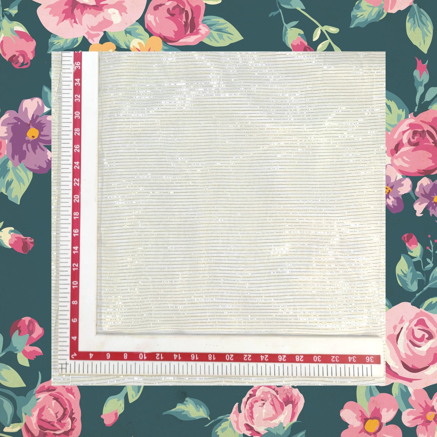 Dyeble Georget Lurex Zari Lining Fabric
