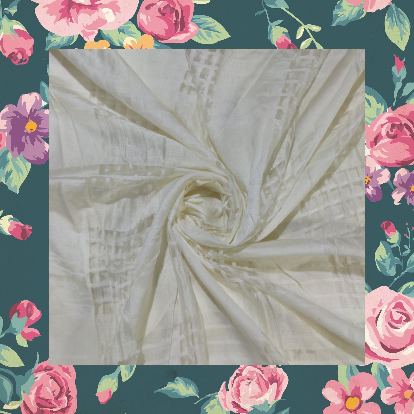 Dyeble Cotton Checks Fabric