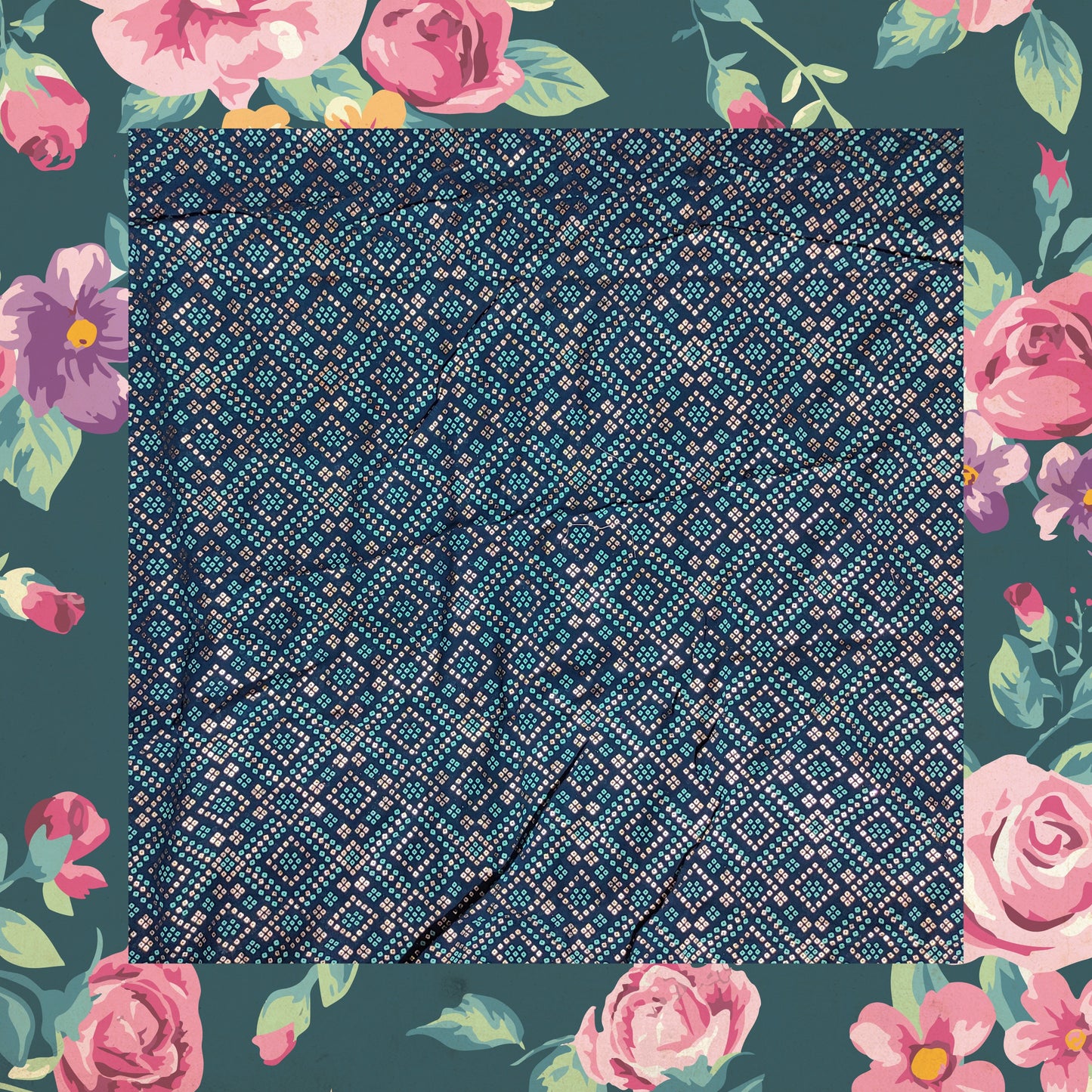 Foil Print On Georgette (FW-44")