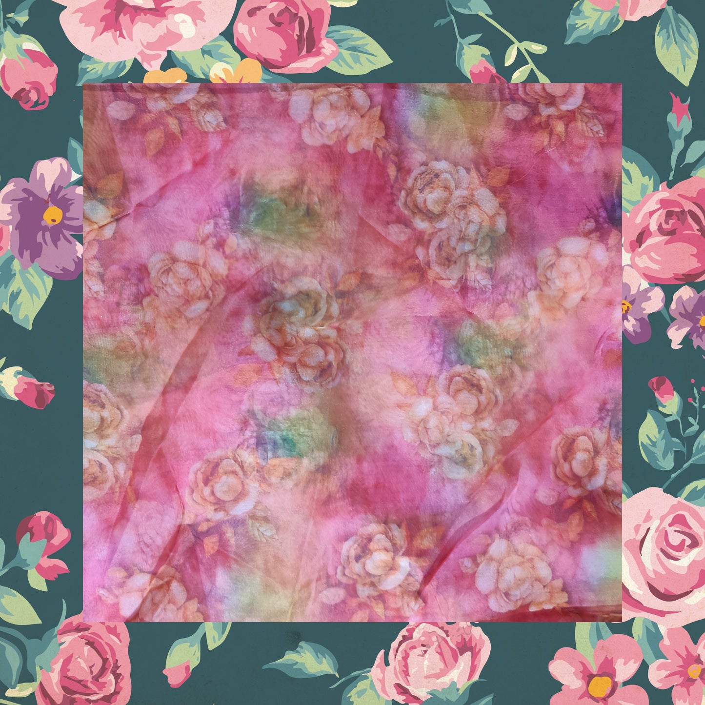 Digital Print On Organza (FW-56")