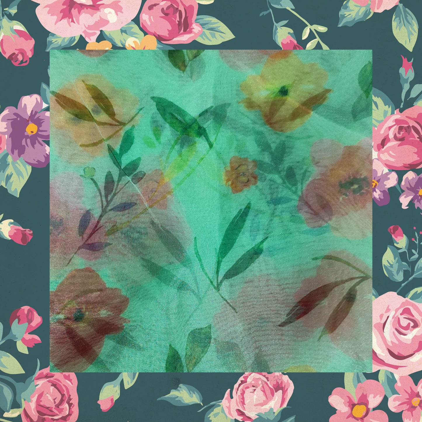 Digital Print On Organza (FW-56")