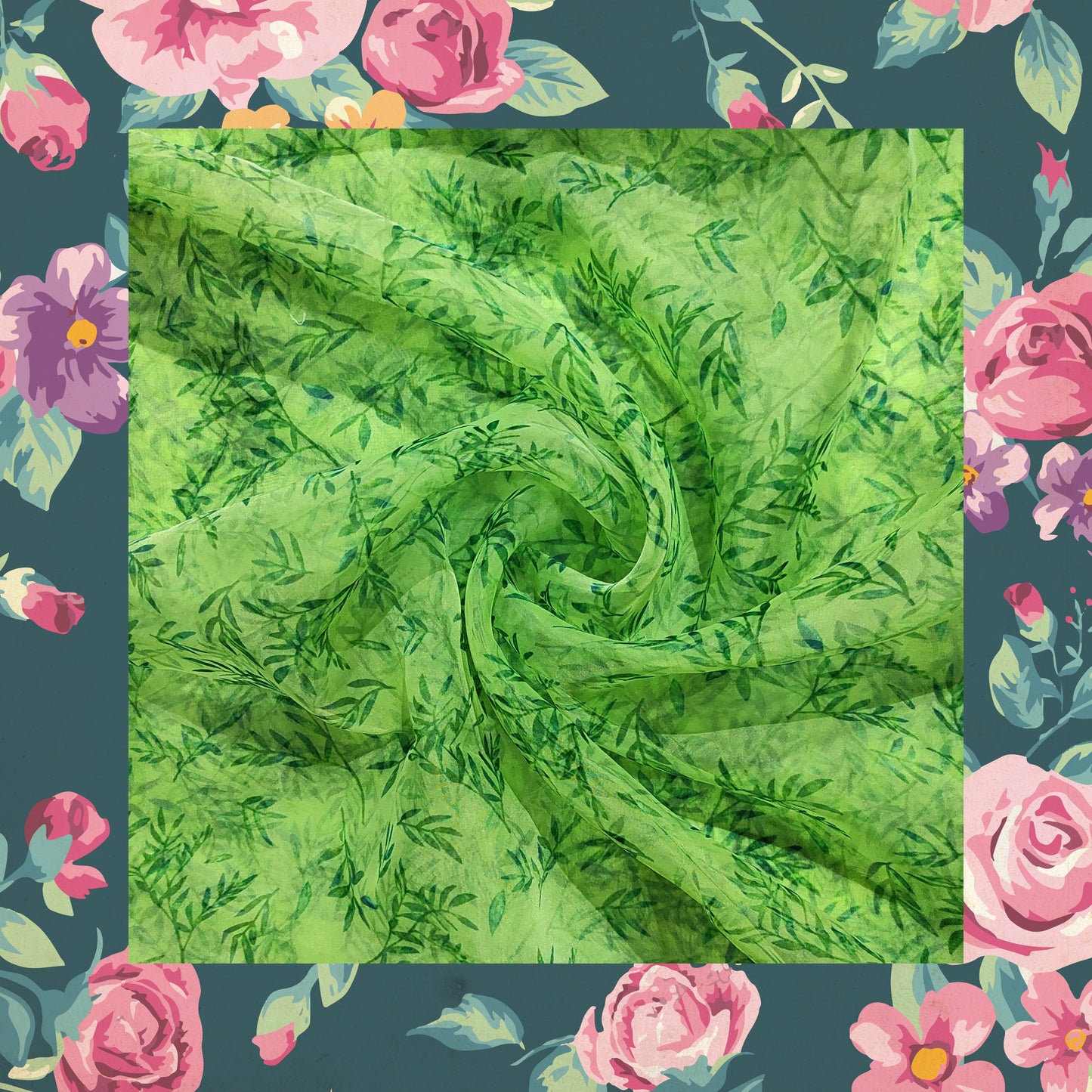 Digital Print On Organza (FW-56")
