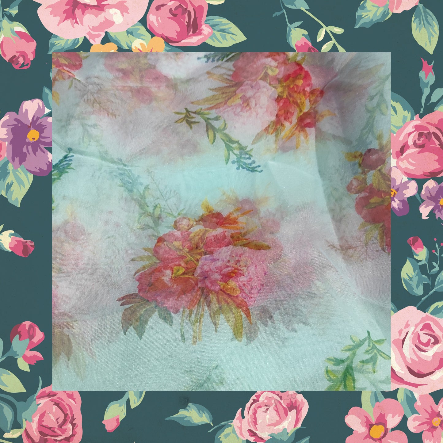 Digital Print On Organza (FW-56")