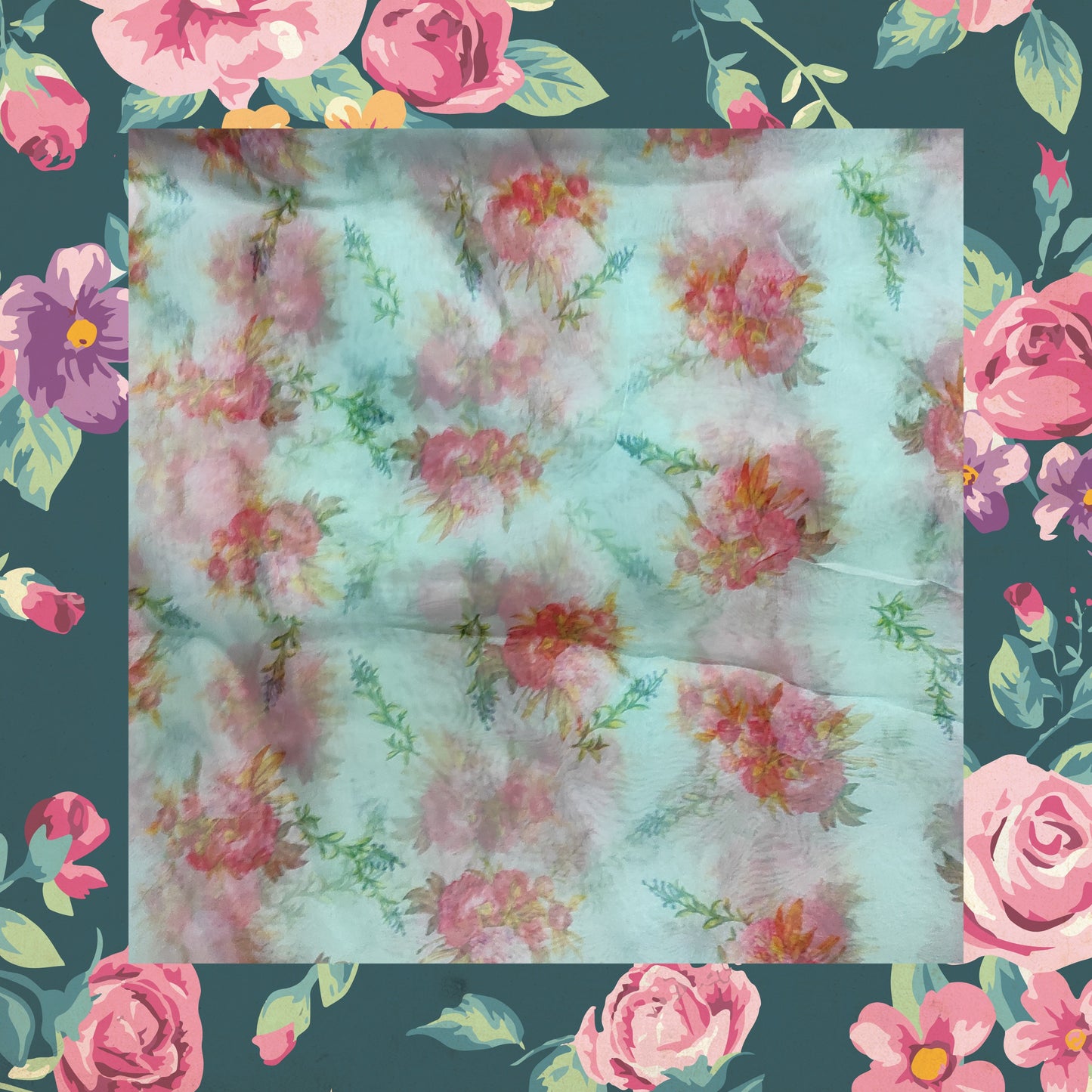 Digital Print On Organza (FW-56")