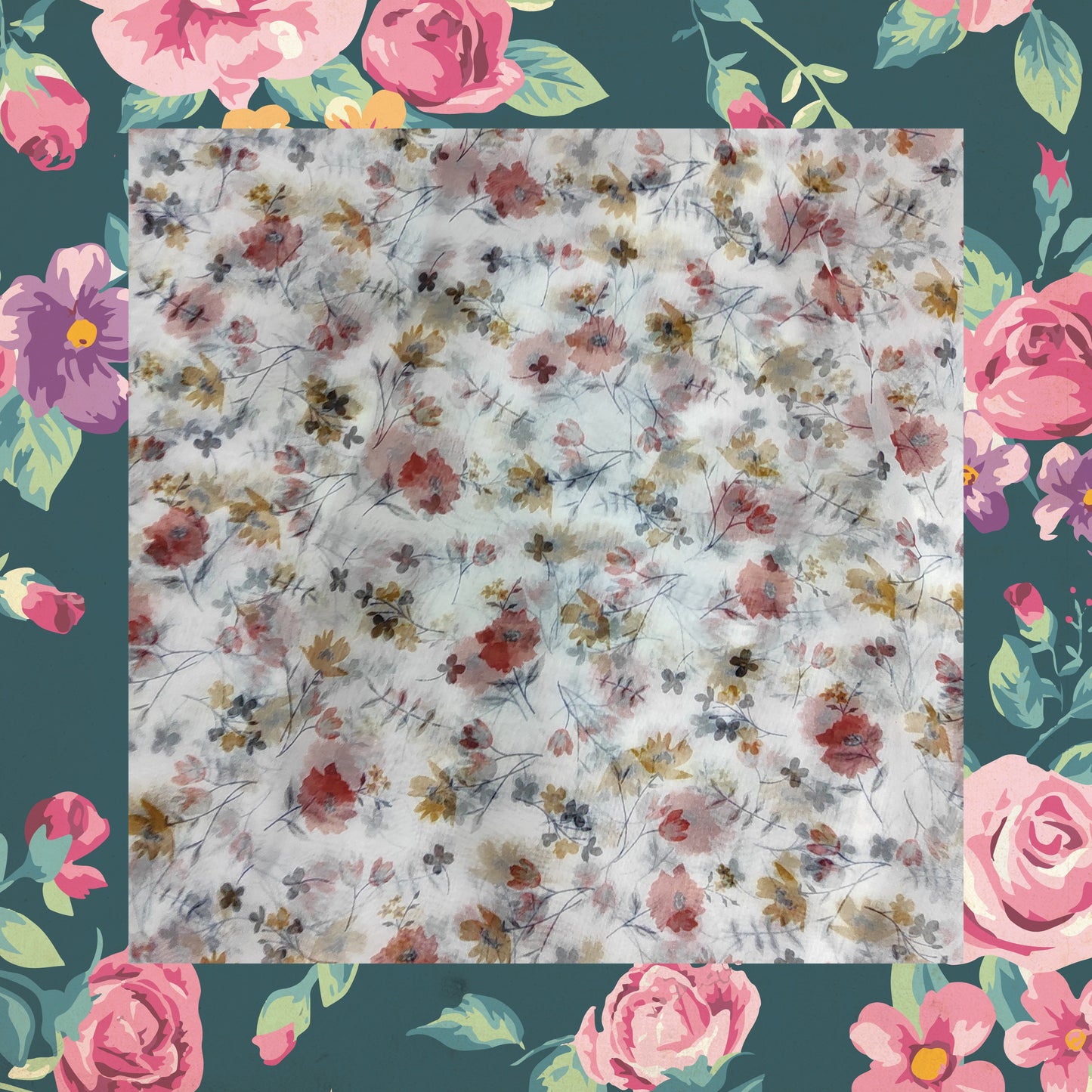 Digital Print On Organza (FW-56")