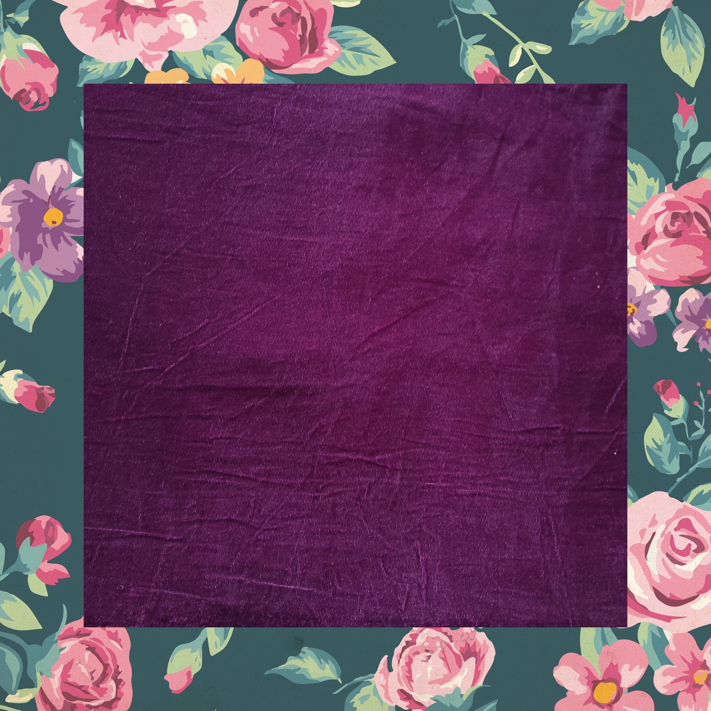 Pure Micro Velvet Plain 9000 Violet
