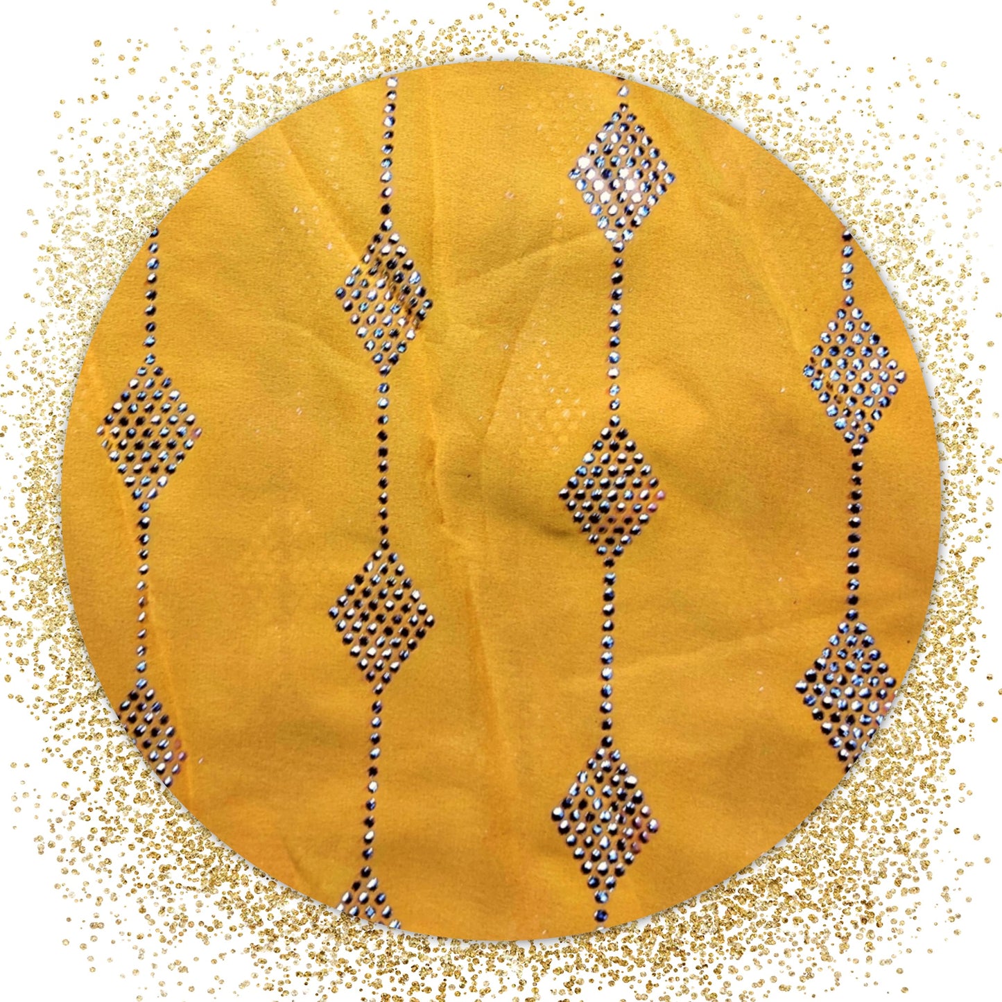 Beautiful Mukesh Work On Georgette Fabric (price for 6 meter)