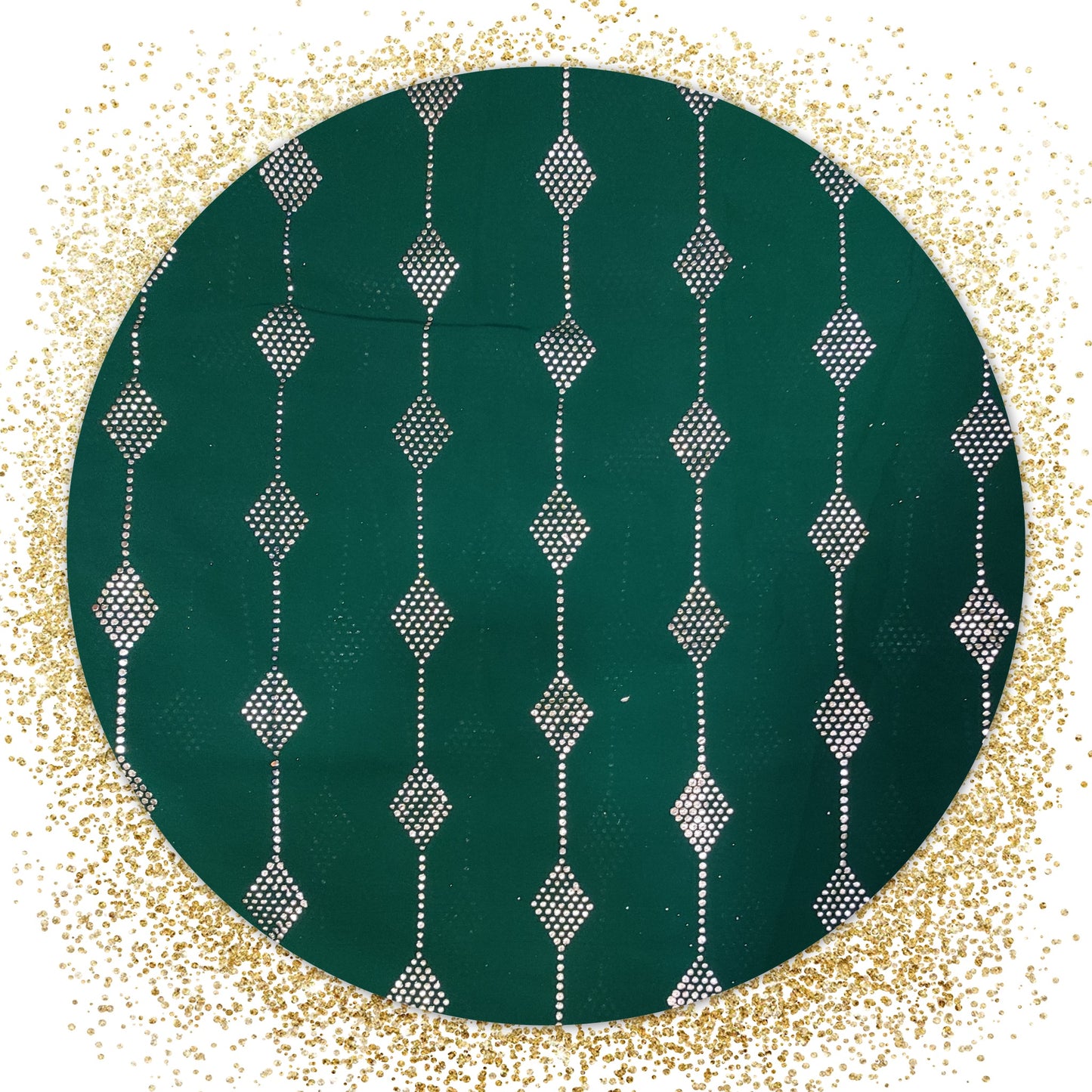 Beautiful Mukesh Work On Georgette Fabric (price for 6 meter)