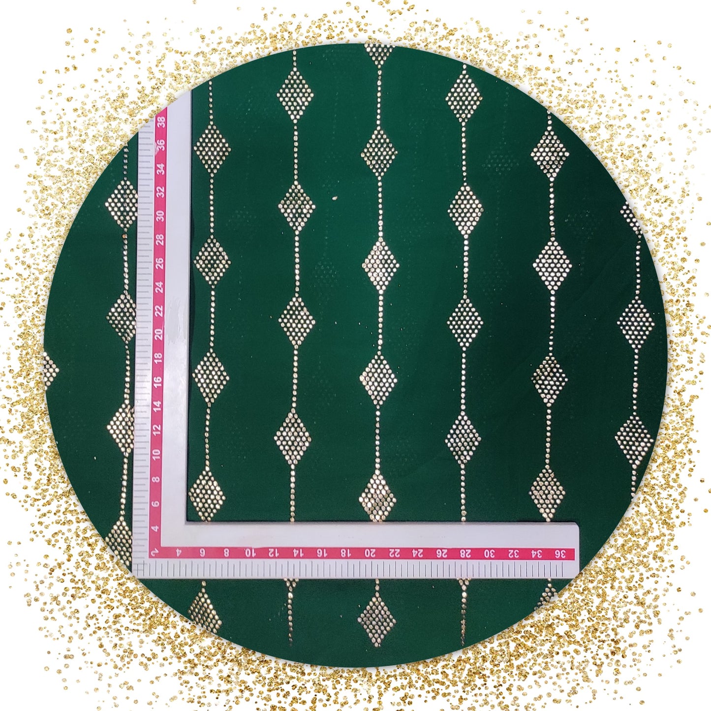Beautiful Mukesh Work On Georgette Fabric (price for 6 meter)
