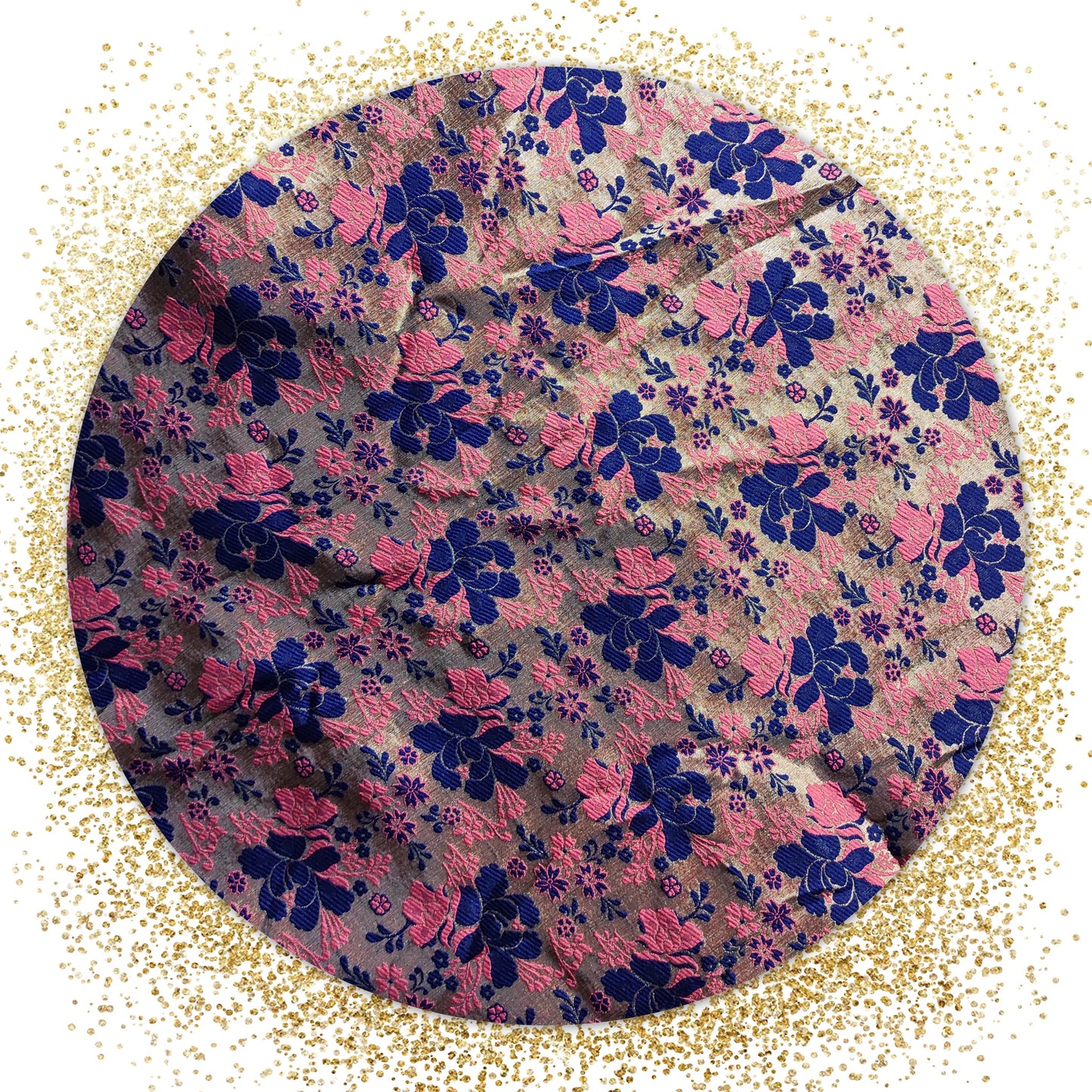 Prime Quality Flower Brocade Jacquard Fabric (Price For 6 meter)