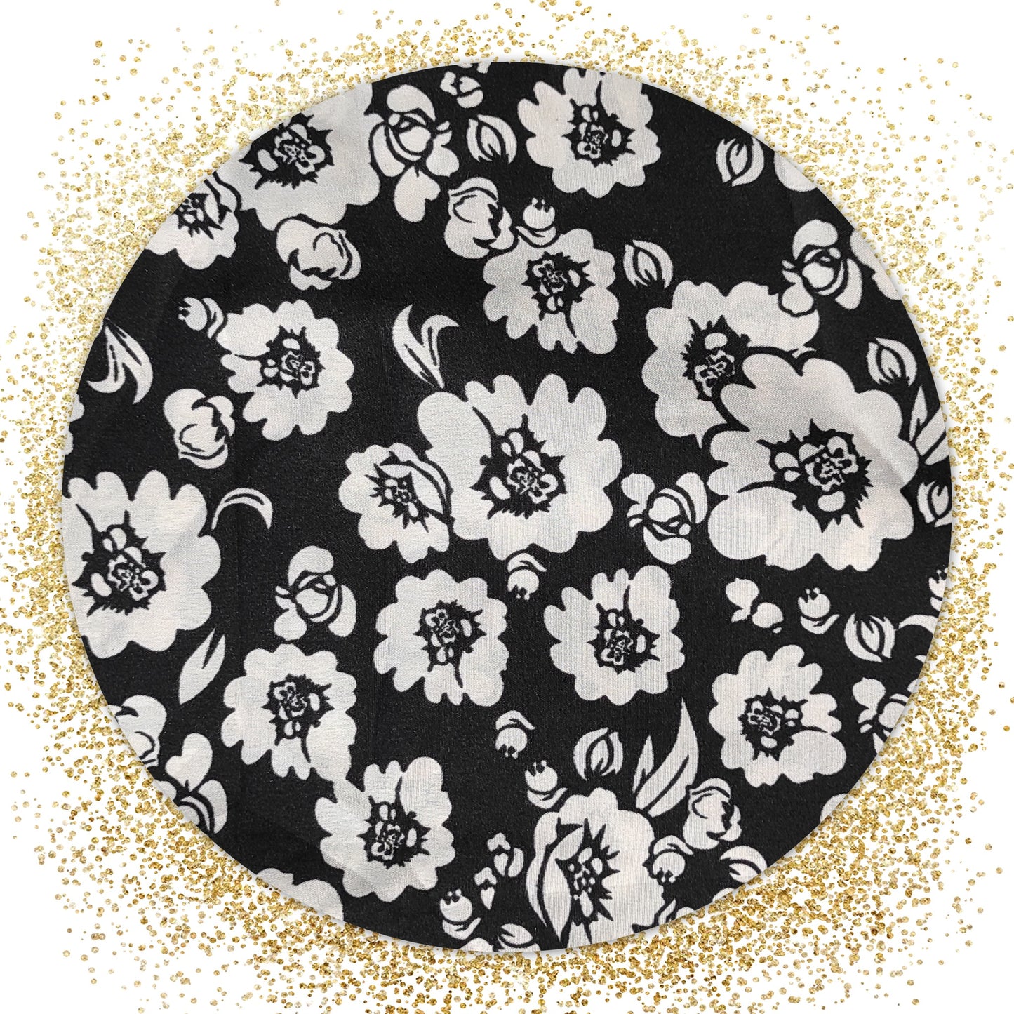 Flower Crepe Printed Fabric (price for 6 meter fabric)