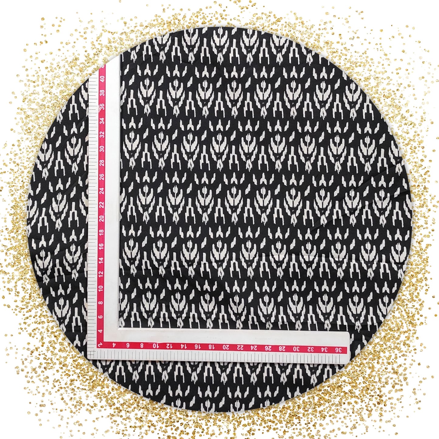 High quality Crepe Printed Fabric (price for 6 meter fabric)
