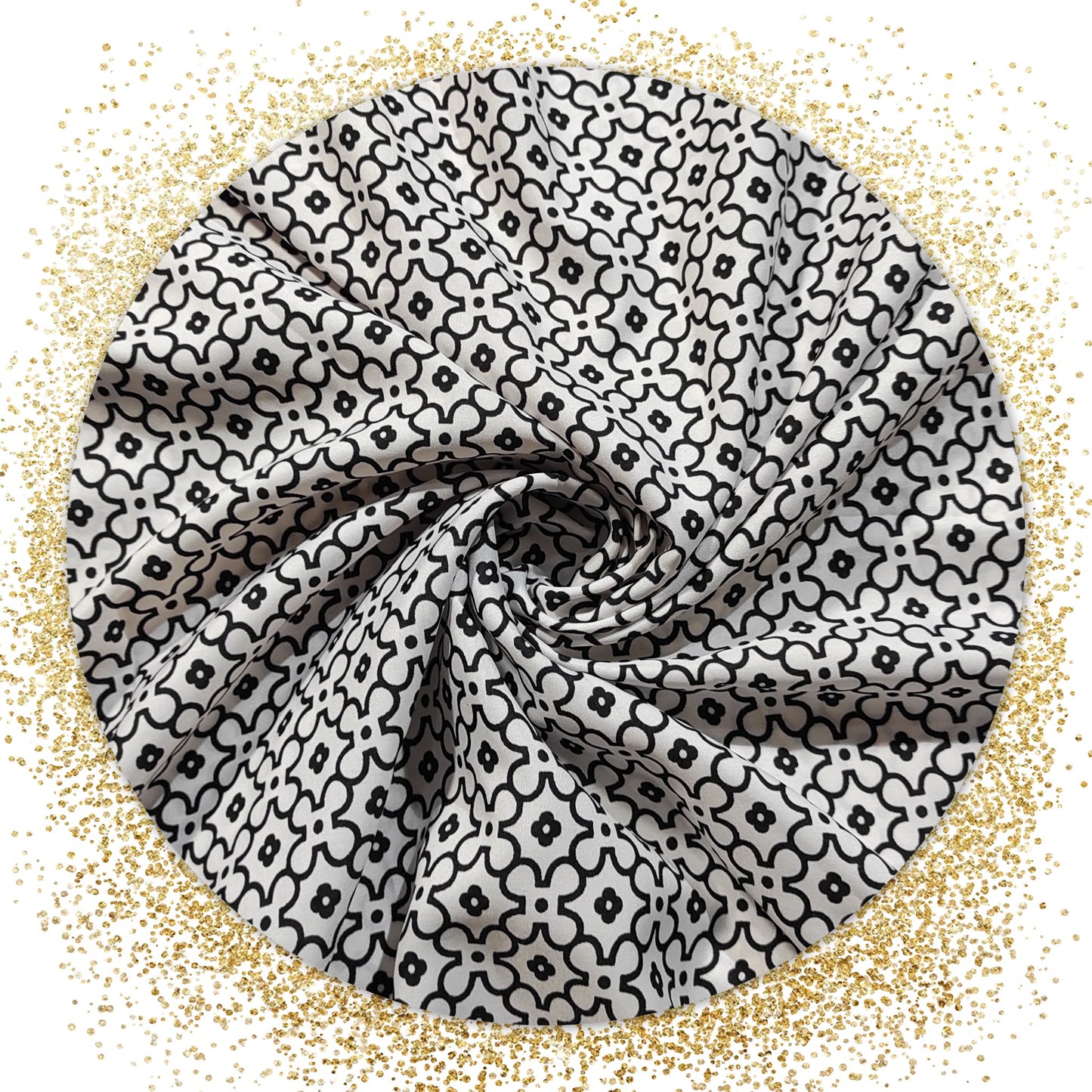Soft Crepe Printed Fabric (price for 6 meter fabric)