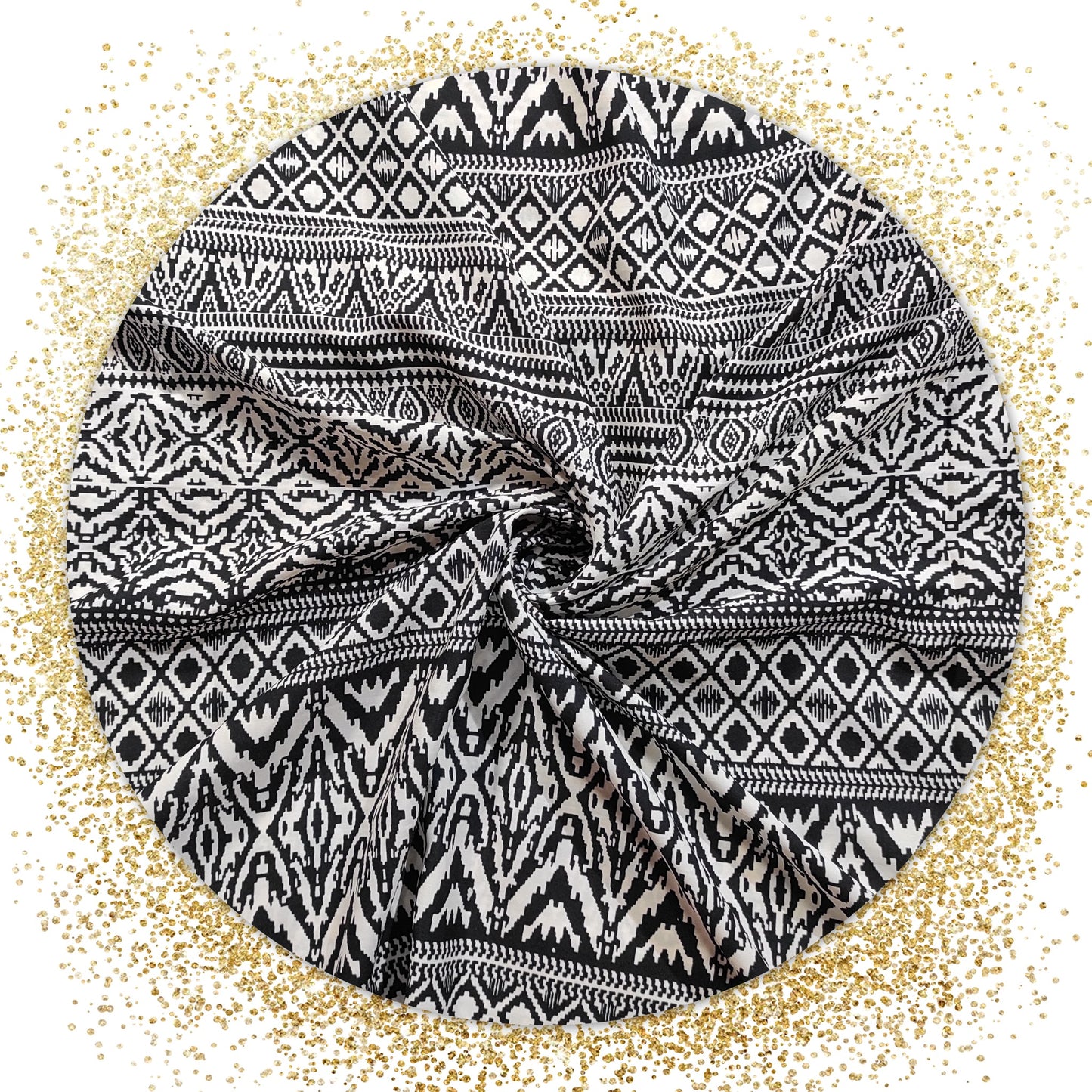 High quality Crepe Printed Fabric (price for 6 meter fabric)