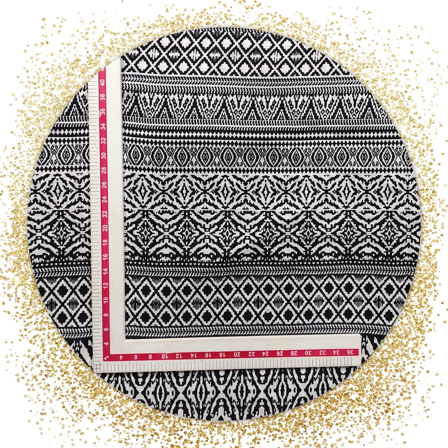 High quality Crepe Printed Fabric (price for 6 meter fabric)