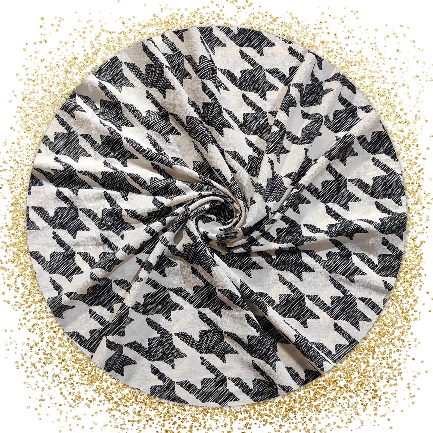 Crepe Printed Aesthetic look Fabric (price for 6 meter fabric)