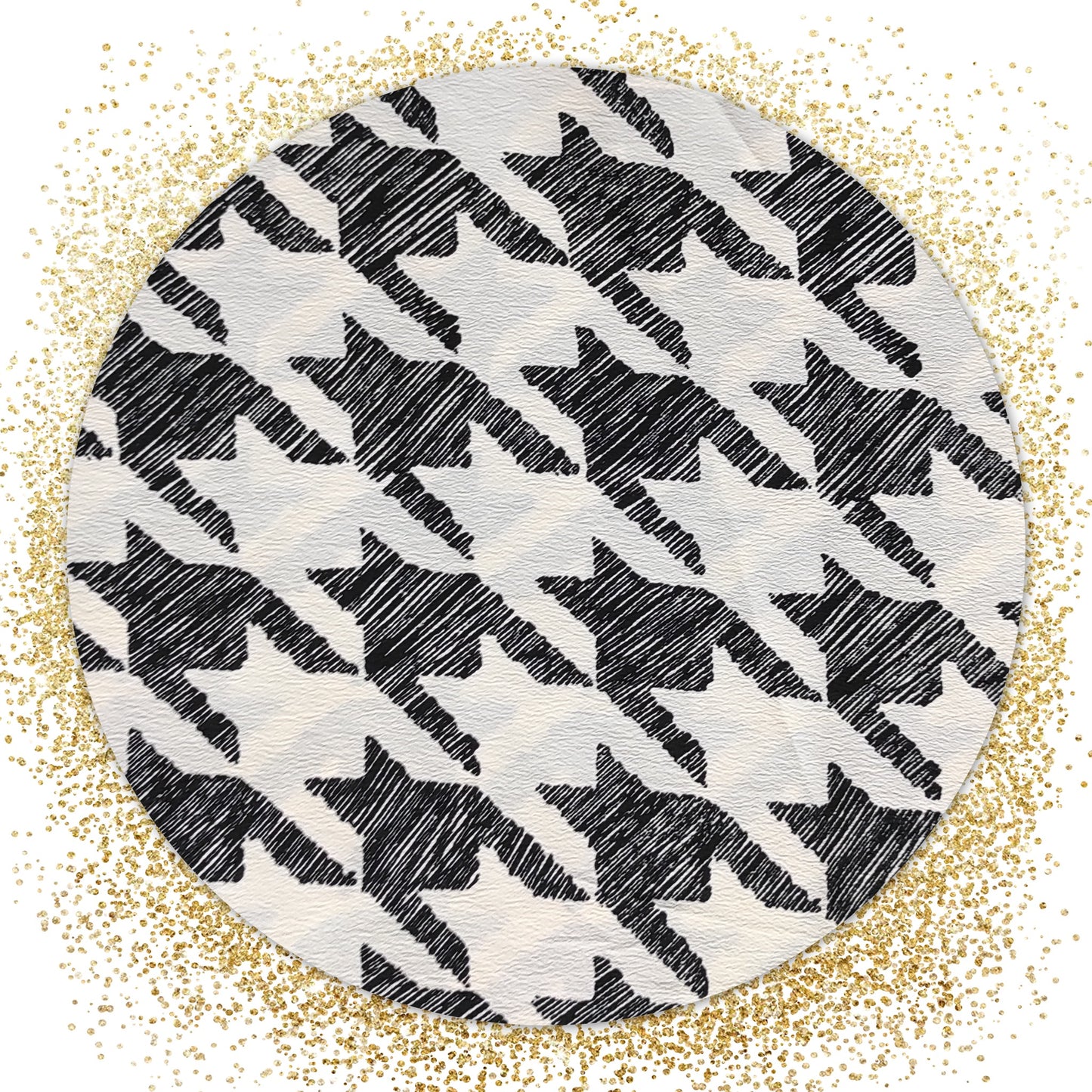 Crepe Printed Aesthetic look Fabric (price for 6 meter fabric)
