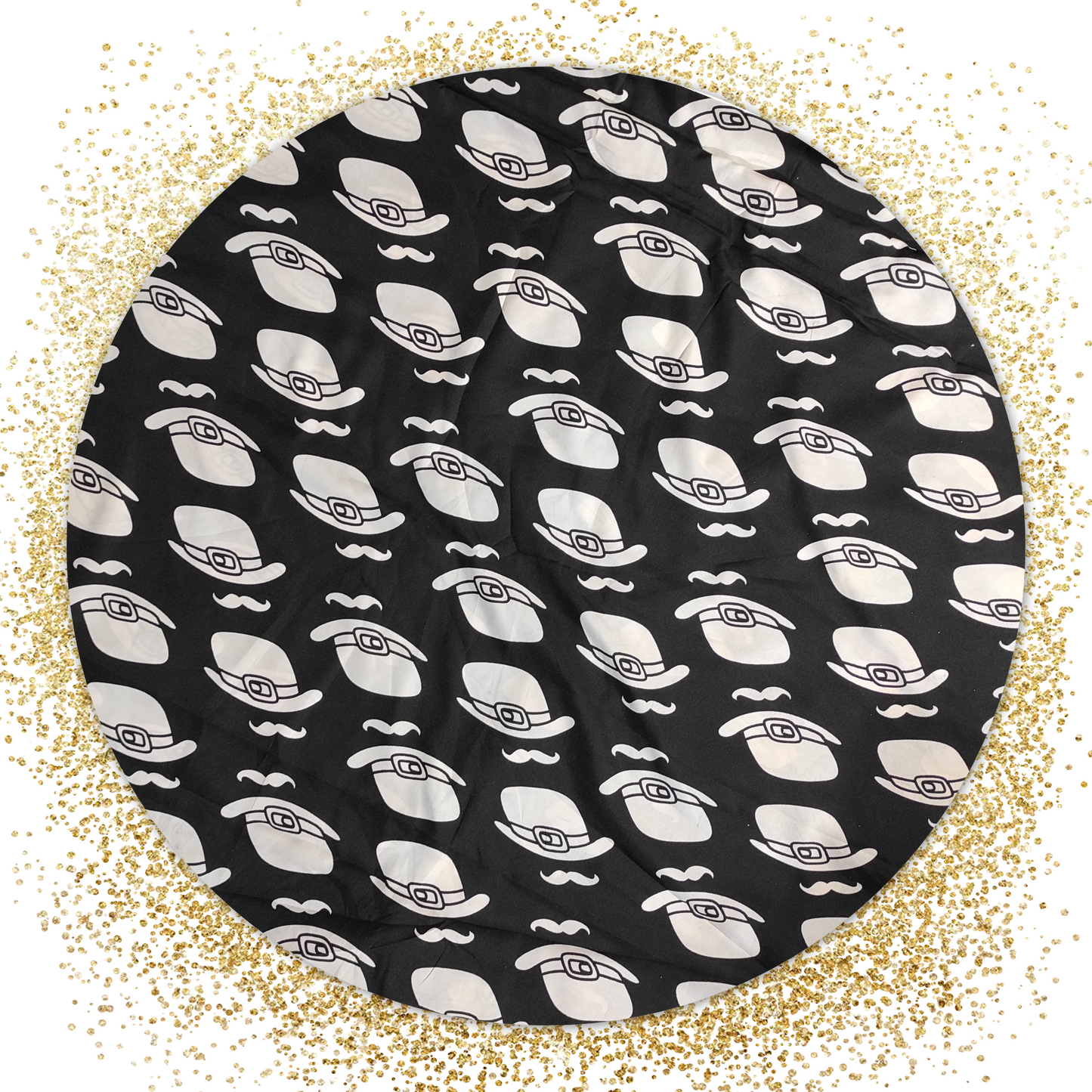 Black & White Crepe Printed Fabric (price for 6 meter fabric)