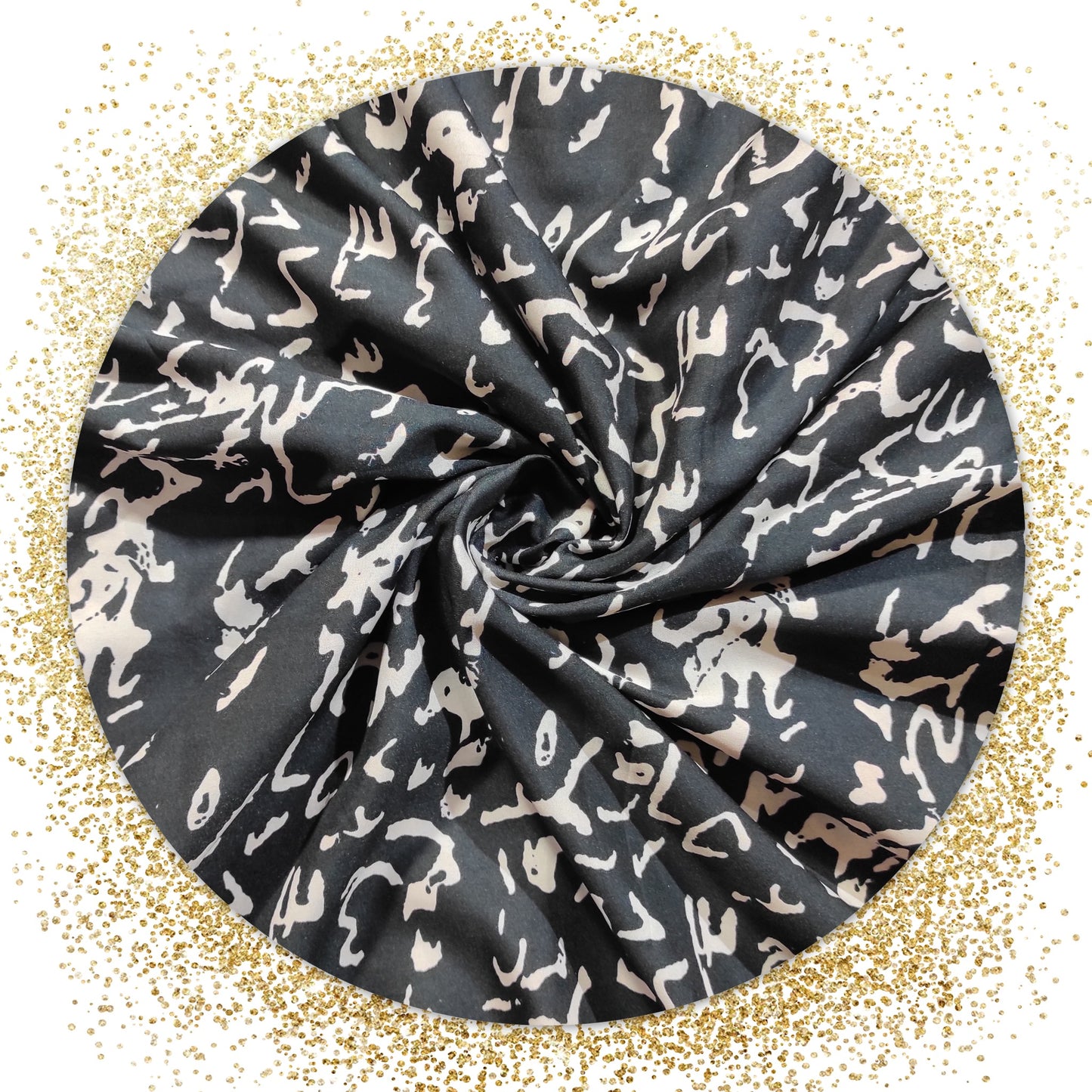 Aesthetic Crepe Printed Fabric (price for 6 meter fabric)