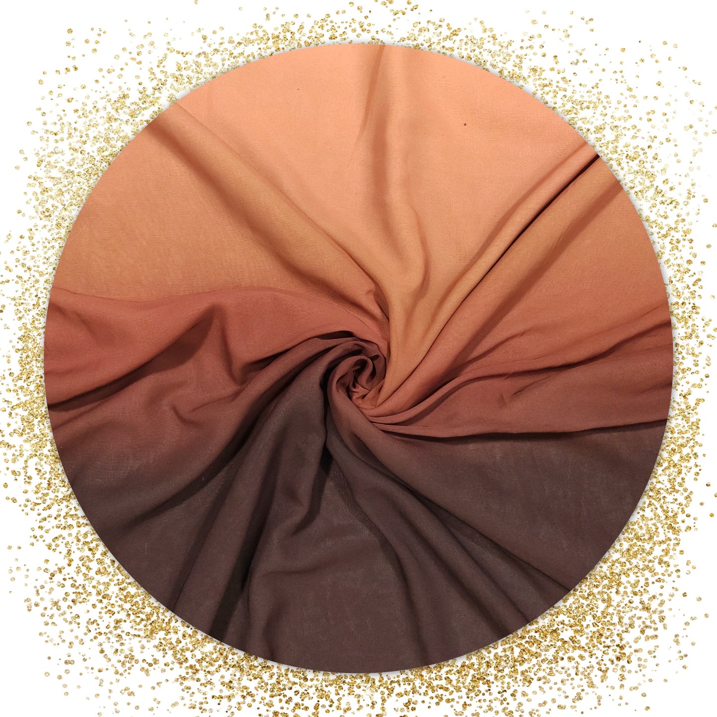 Prime Quality Ombre Georgette Fabric (Price For 6 Meter)