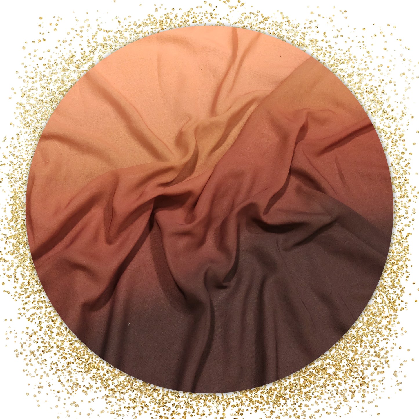 Prime Quality Ombre Georgette Fabric (Price For 6 Meter)